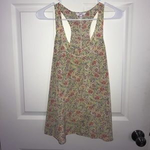 Floral tank top